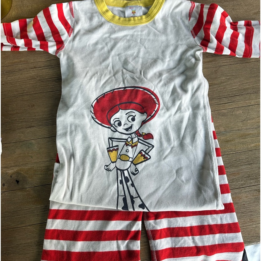 Size 12 Hanna Andersson Jesse pajama short set